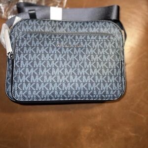 MICHAEL KORS Cooper East West Flight Bag Crossbody Shoulder Admiral Blue $328